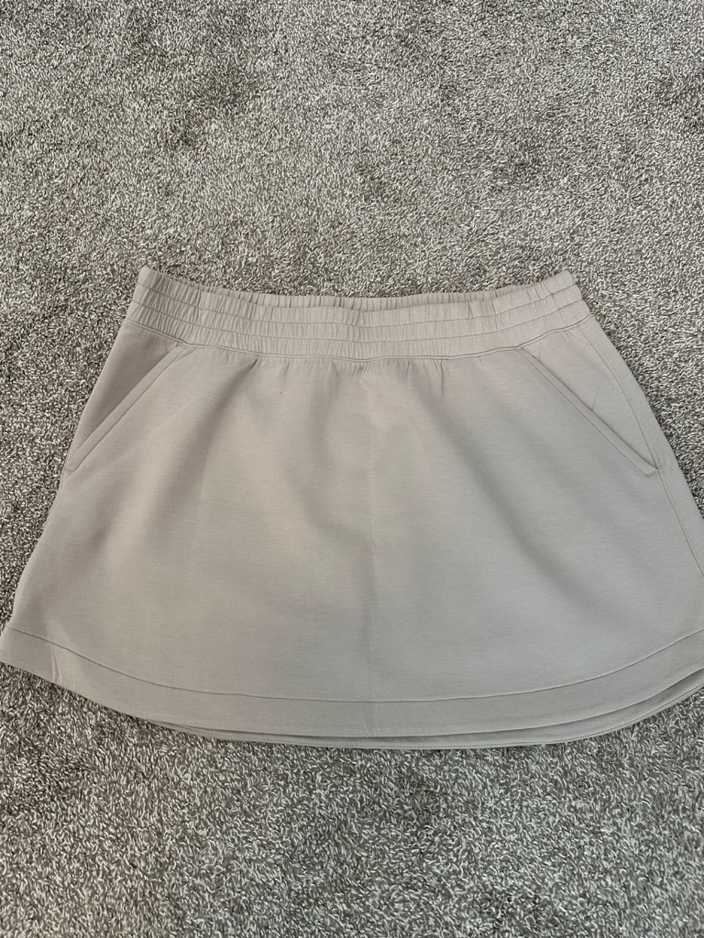Abercrombie Casual Skirt in Light Taupe